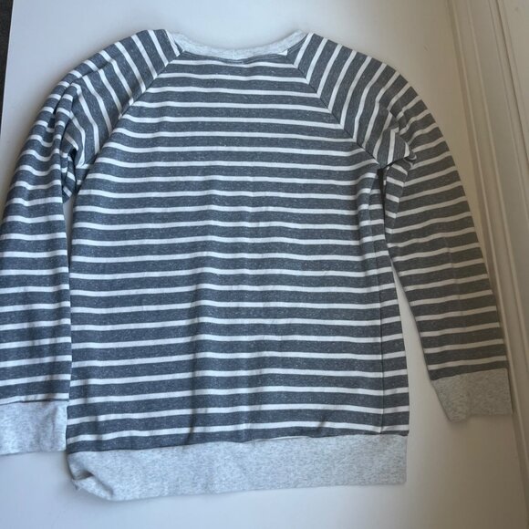 Lulu + Roo Striped Sweatshirt Women's Medium - Picture 3 of 3